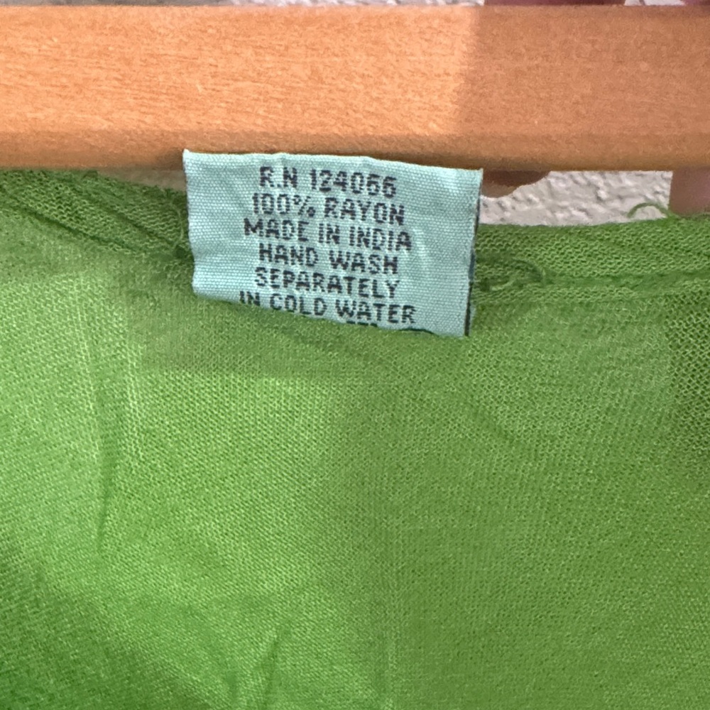 Shoreline Vibrant Green Dress with Sequin Details One Size - Picture 3 of 8